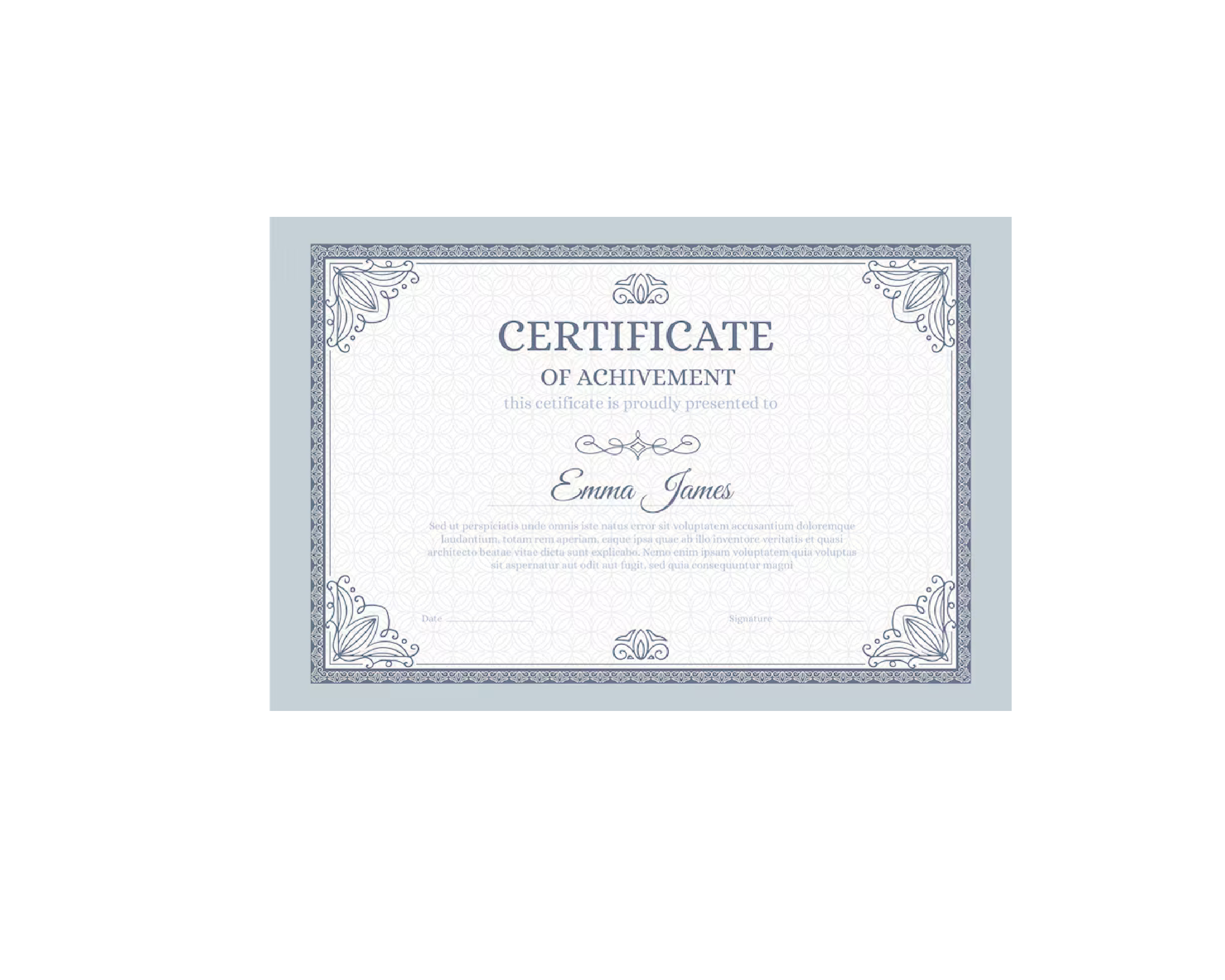 Certificates Image